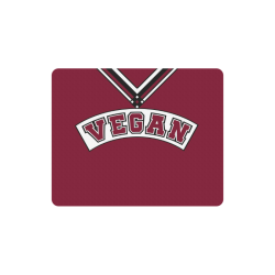 Vegan Cheerleader Rectangle Mousepad