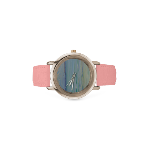 SEA Women's Rose Gold Leather Strap Watch(Model 201)