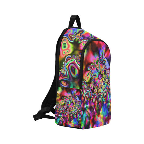 Energetic Rainbow Fabric Backpack for Adult (Model 1659)