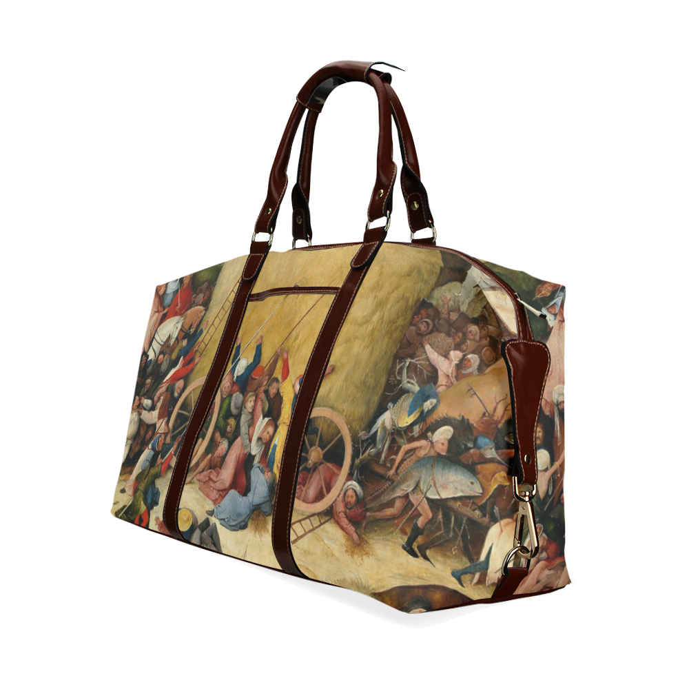 Hieronymus Bosch-The Haywain Triptych 2 Classic Travel Bag (Model 1643) Remake
