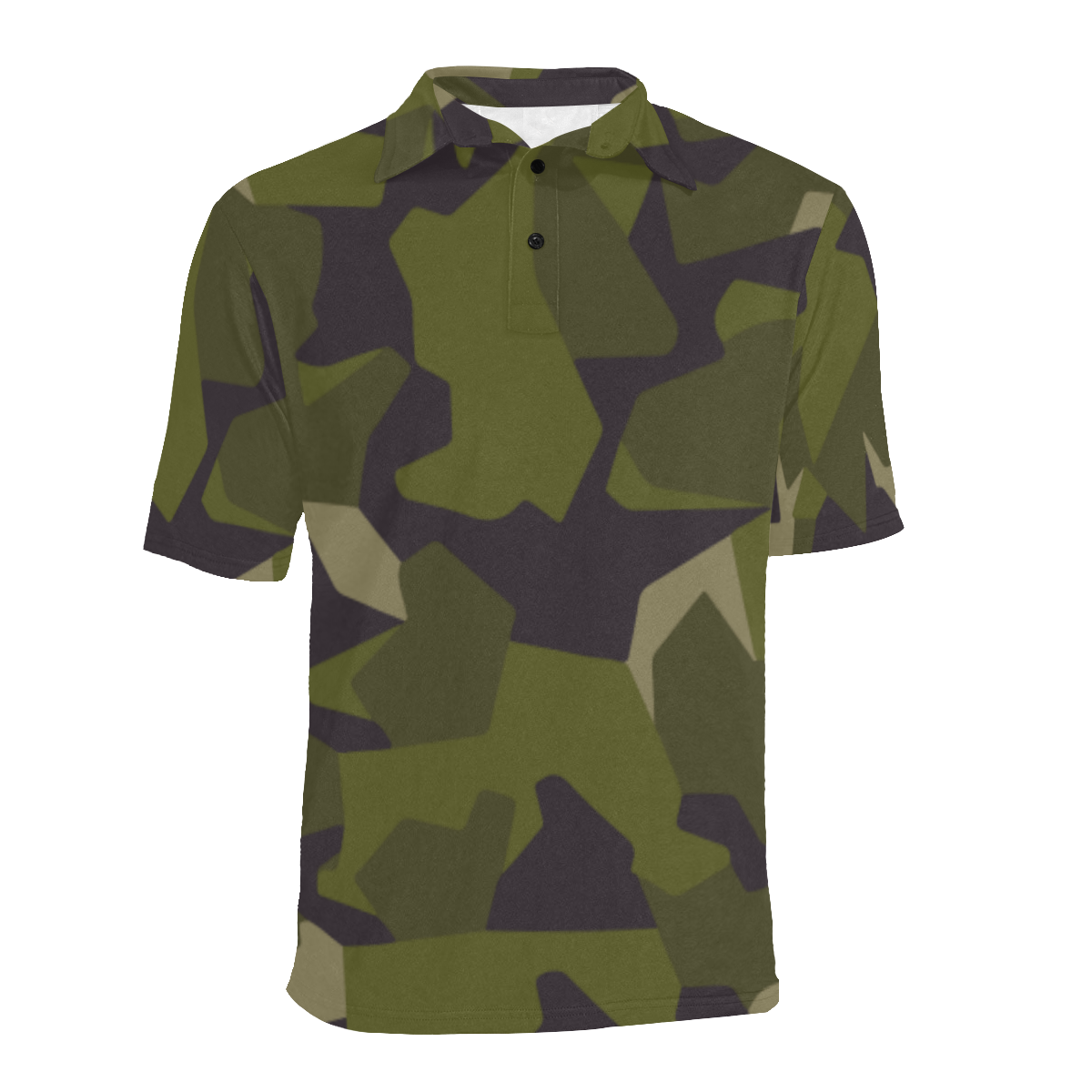 copy Men's All Over Print Polo Shirt (Model T55)