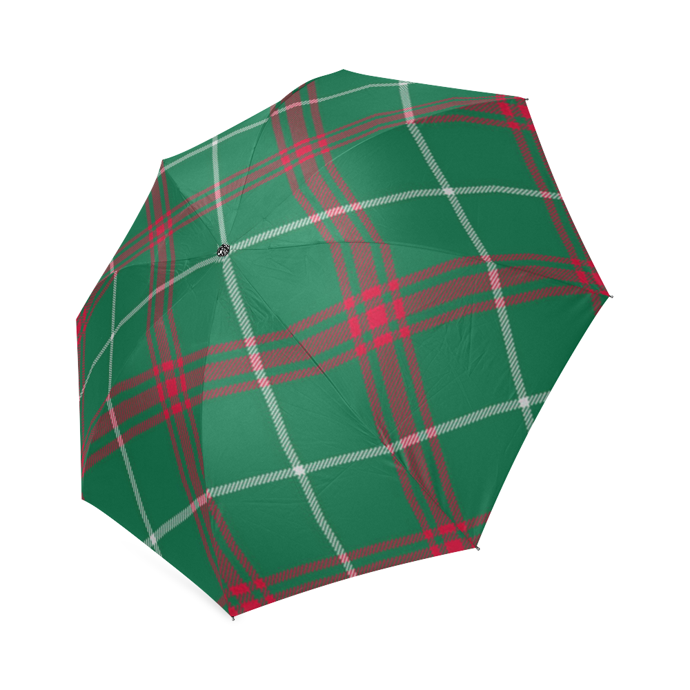 Welsh National Tartan Foldable Umbrella (Model U01)