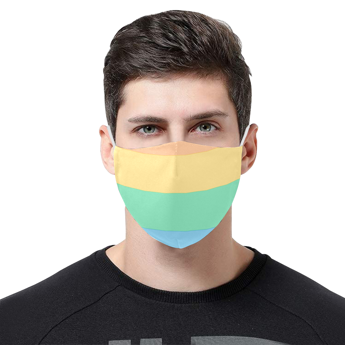 Rainbow 3D Mouth Mask with Drawstring (60 Filters Included) (Model M04) (Non-medical Products)