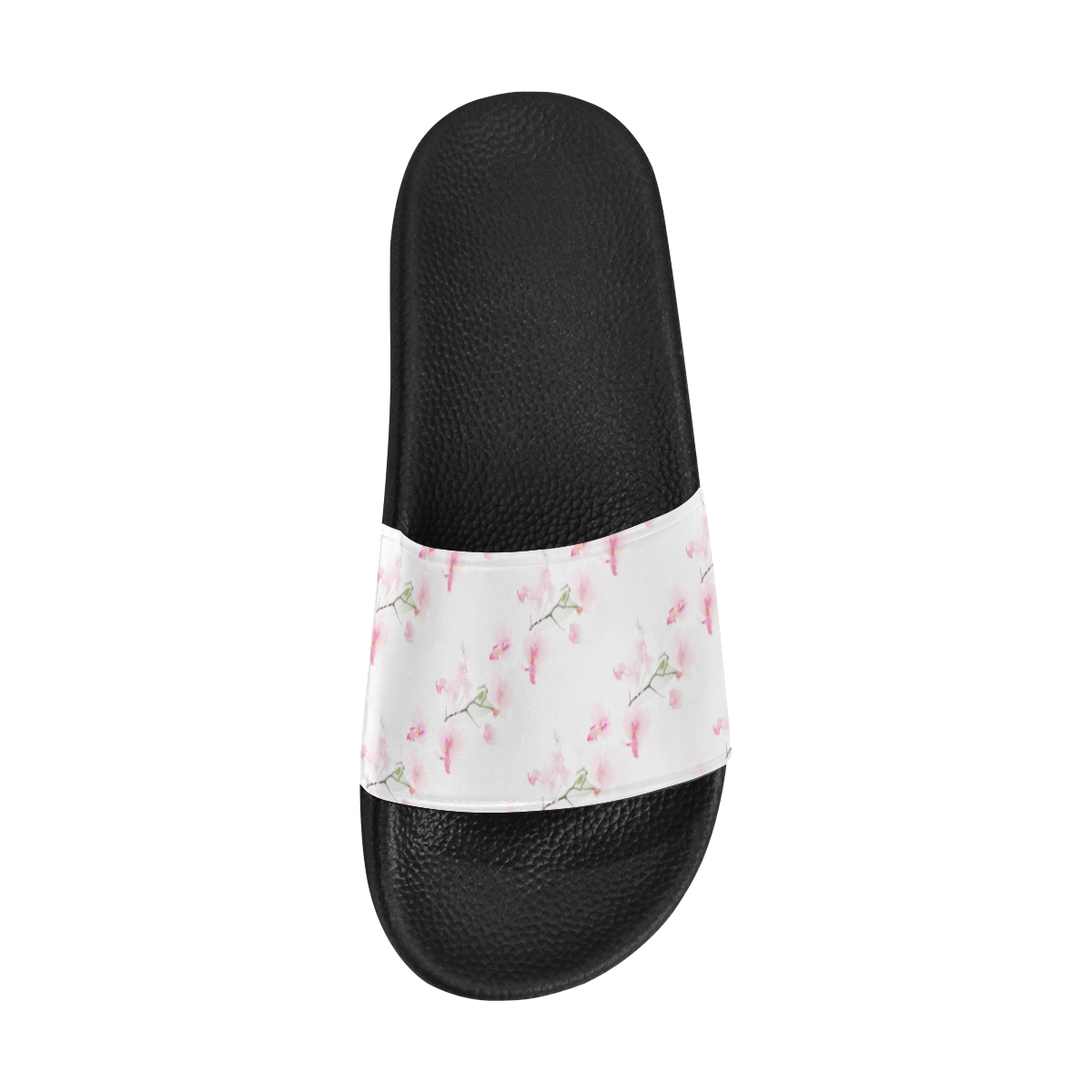 Pattern Orchidées Women's Slide Sandals (Model 057)