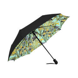 Irises Anti-UV Auto-Foldable Umbrella (Underside Printing) (U06)