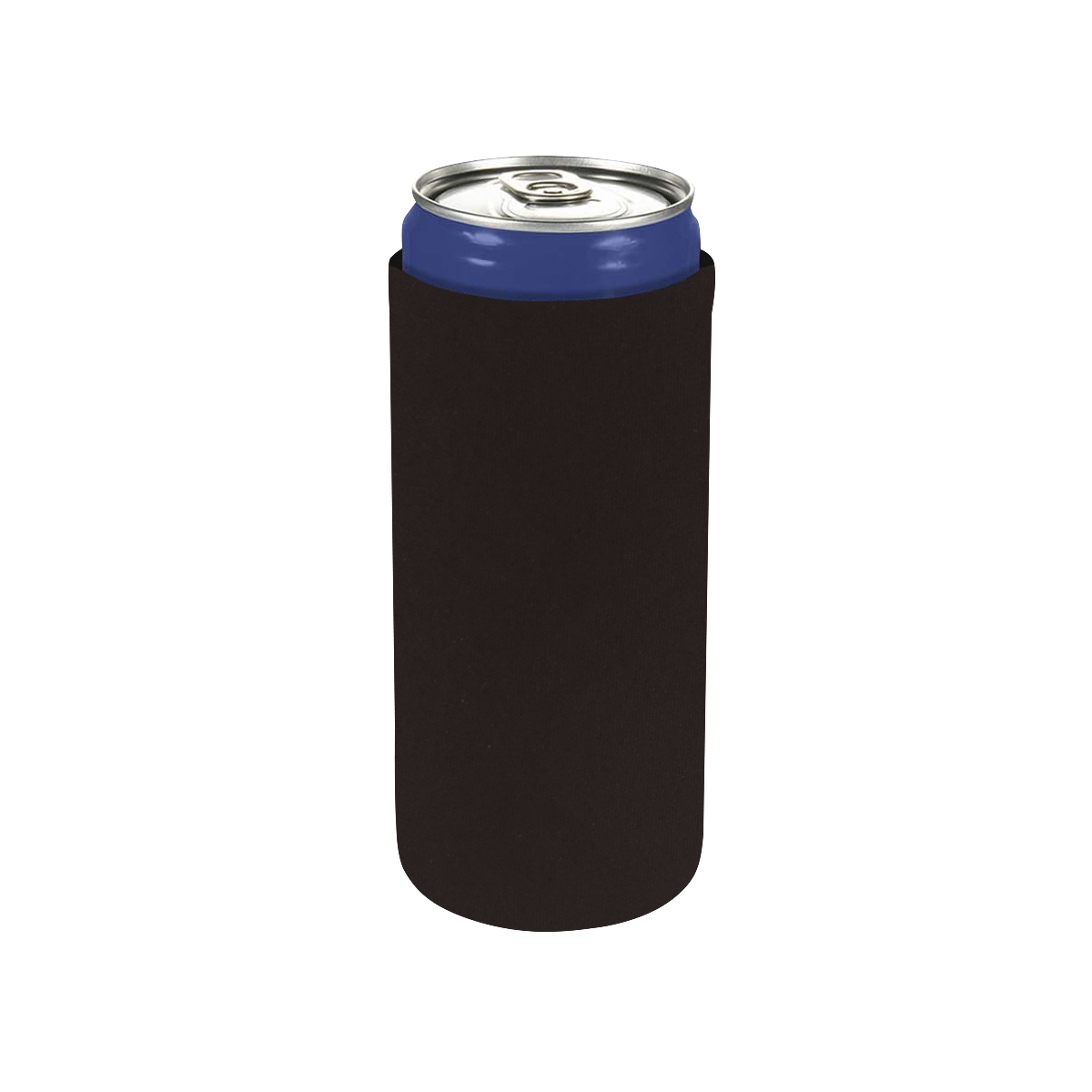 color licorice Neoprene Can Cooler 5" x 2.3" dia.