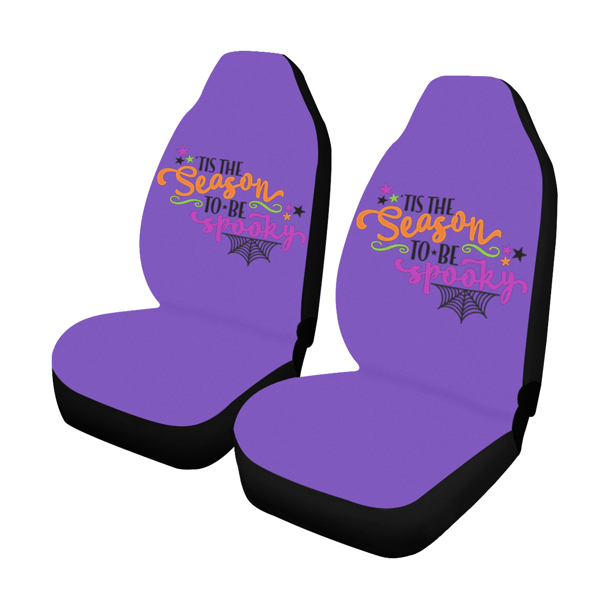 The Season To Be Spooky Car Seat Covers (Set of 2)