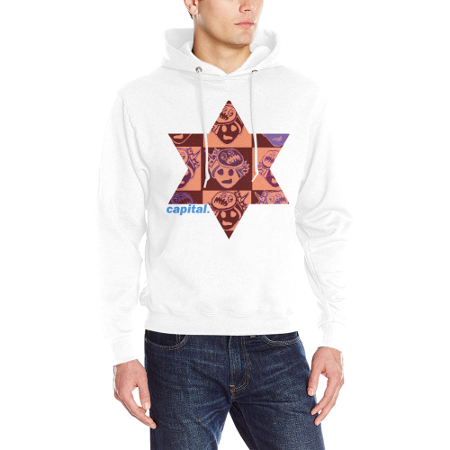 North Star Men's Classic Hoodie (Model H17)