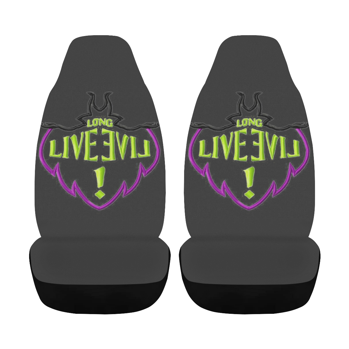 Long Live Evil Car Seat Cover Airbag Compatible (Set of 2)