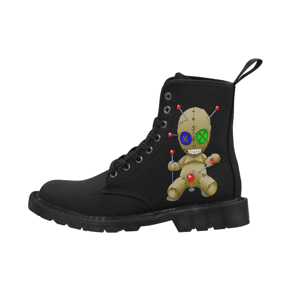 Voodoo doll Martin Boots for Men (Black) (Model 1203H)