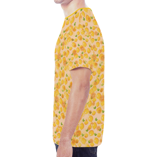 Citro Pattern by K.Merske New All Over Print T-shirt for Men (Model T45)