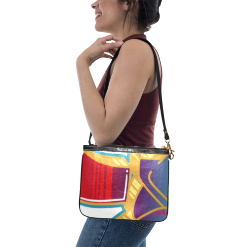 Art Pop Small Shoulder Bag (Model 1710)