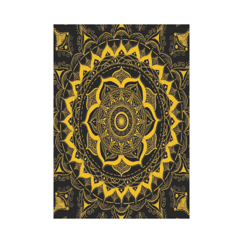 MANDALA SUNSHINE Garden Flag 28''x40'' （Without Flagpole）