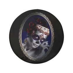 Sugarskullgirl with Spider 34 Inch Spare Tire Cover