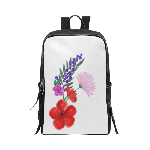 BUNCH OF FLOWERS Unisex Slim Backpack (Model 1664)