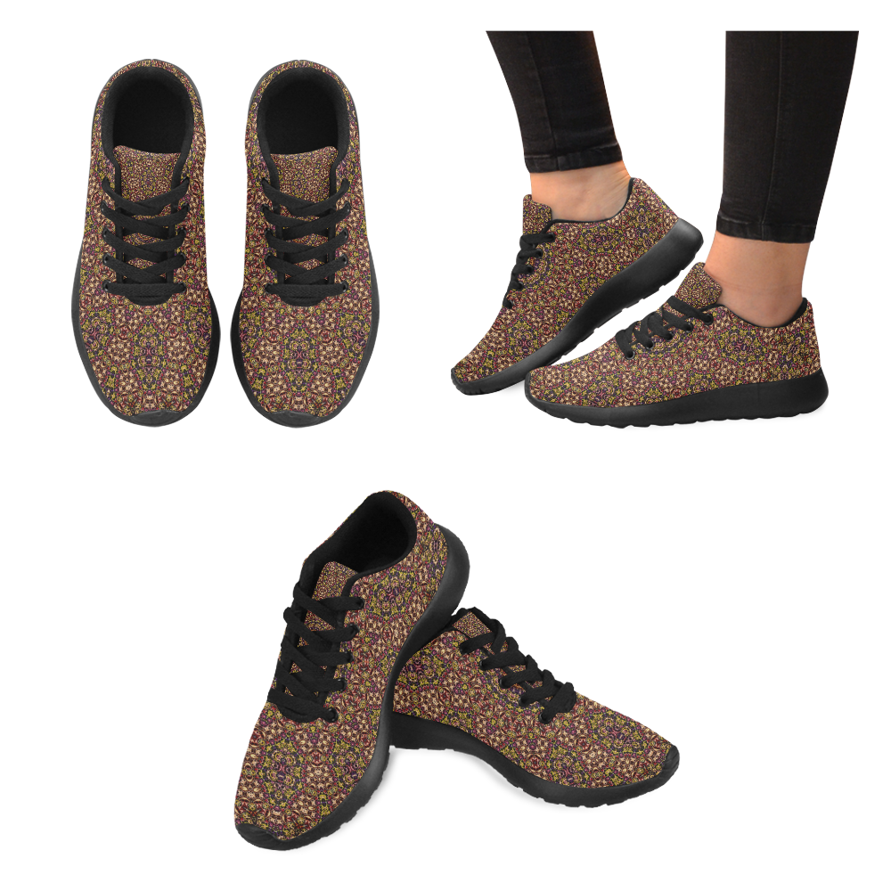 Batik Maharani #2B - Jera Nour Women's Running Shoes/Large Size (Model 020)
