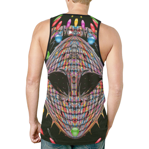 new circle mask New All Over Print Tank Top for Men (Model T46)