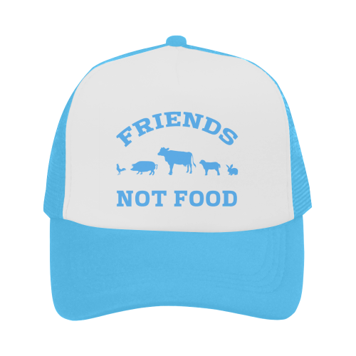 Friends Not Food (Go Vegan) Trucker Hat