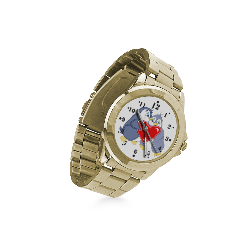 Penguin Love Custom Gilt Watch(Model 101)