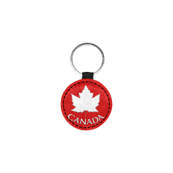 Canada Souvenir Round Pet ID Tag