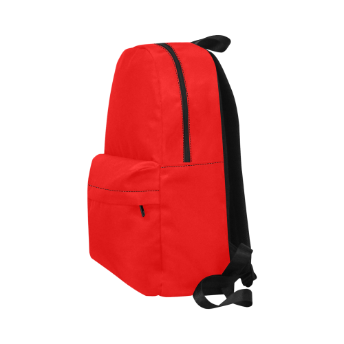 color red Unisex Classic Backpack (Model 1673)