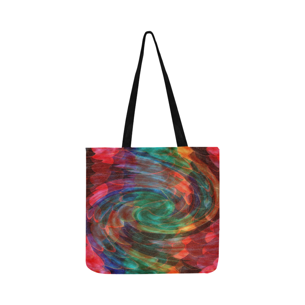 Ray of Twirls Reusable Shopping Bag Model 1660 (Two sides)