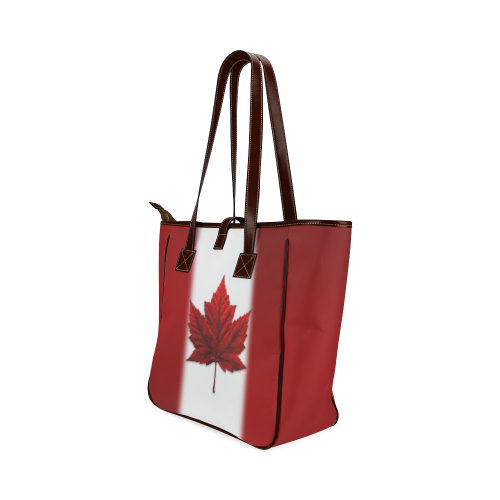 Canada Flag Art Tote Bags Classic Tote Bag (Model 1644)