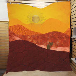 In The Desert Quilt 60"x70"