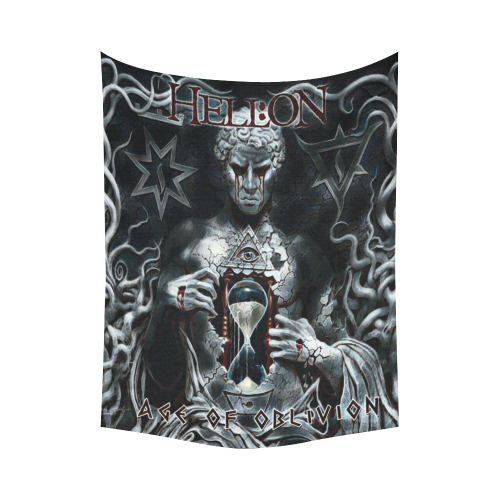 Gothic Hell On Age Of Oblivion Black Light Color Cotton Linen Wall Tapestry 60"x 80"