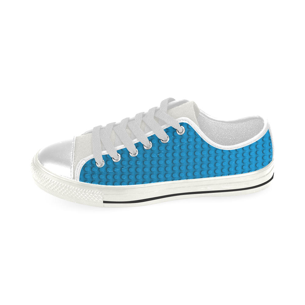 PLASTIC Low Top Canvas Shoes for Kid (Model 018)