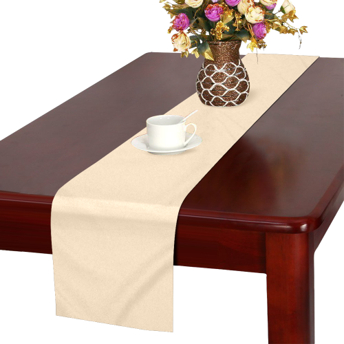 color bisque Table Runner 16x72 inch