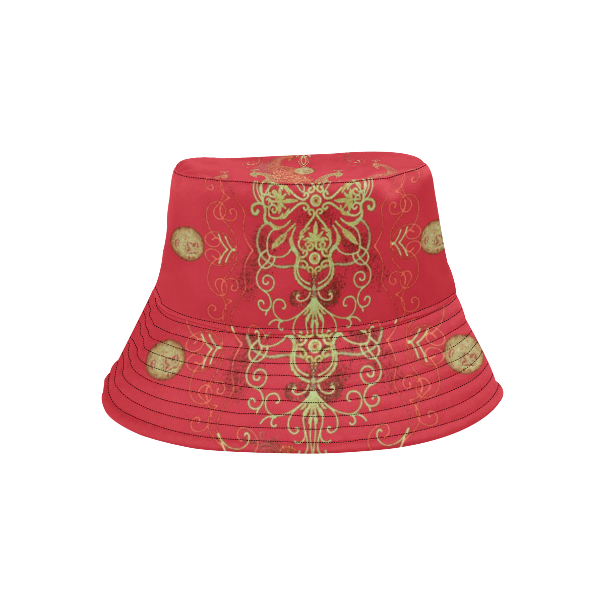 peacocq parade 11 All Over Print Bucket Hat for Men
