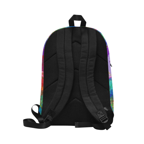 Colorful Abstract Unisex Classic Backpack (Model 1673)