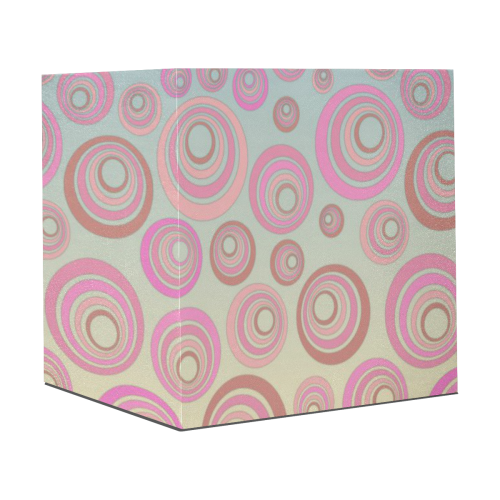 Retro Psychedelic Pink and Blue Gift Wrapping Paper 58"x 23" (1 Roll)