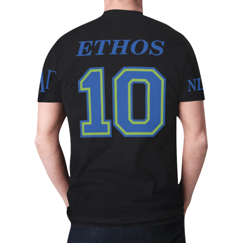 Ethos New All Over Print T-shirt for Men (Model T45)