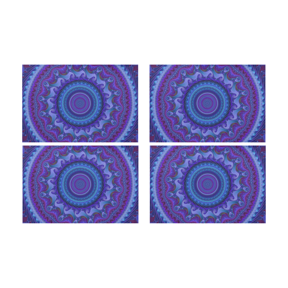 MANDALA PASSION OF LOVE Placemat 12’’ x 18’’ (Set of 4)