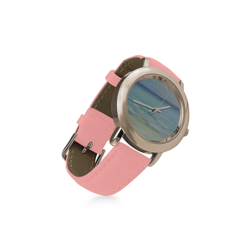 SEA Women's Rose Gold Leather Strap Watch(Model 201)