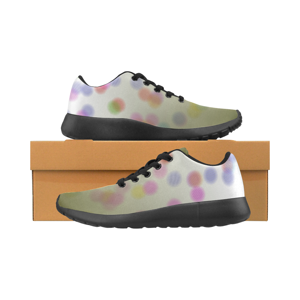 Design shoes, with Dots 50s Kid's Running Shoes (Model 020)