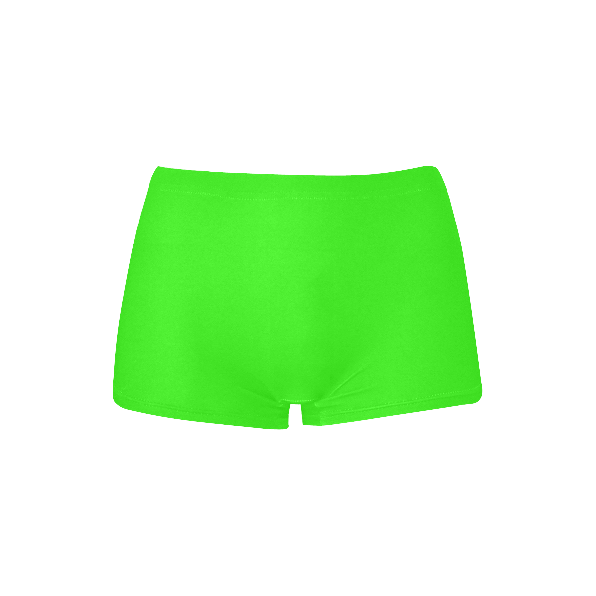 color neon green Women's All Over Print Boyshort Panties (Model L31)