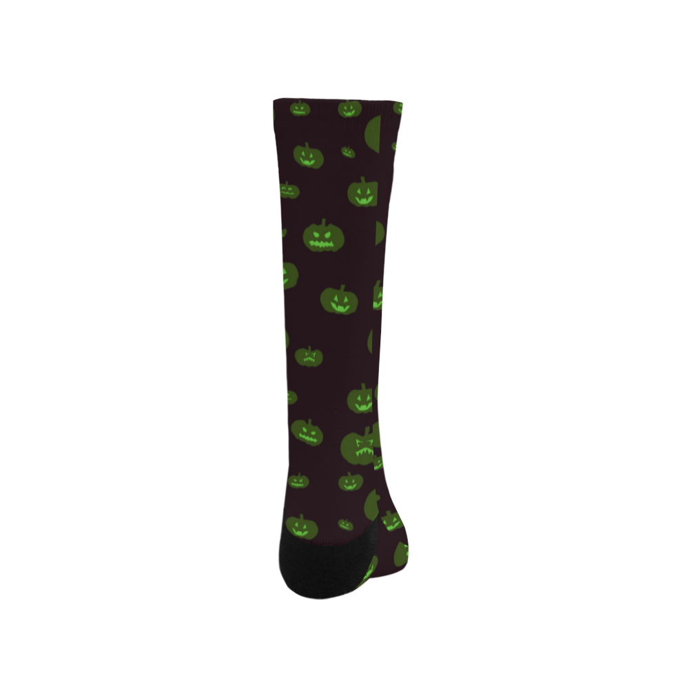 Pumpkin Glow Trouser Socks