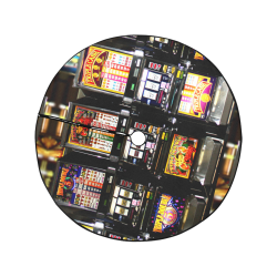 Lucky Slot Machines - Dream Machines Christmas Tree Skirt 47" x 47"