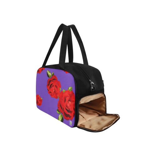 Fairlings Delight's Floral Luxury Collection- Red Rose Fitness Handbag 53086a7 Fitness Handbag (Model 1671)