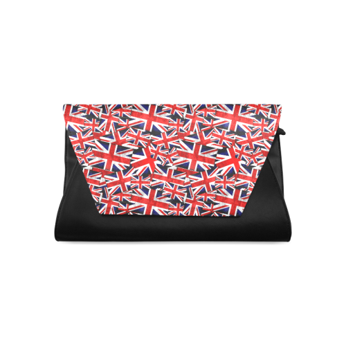 Union Jack British UK Flag Clutch Bag (Model 1630)