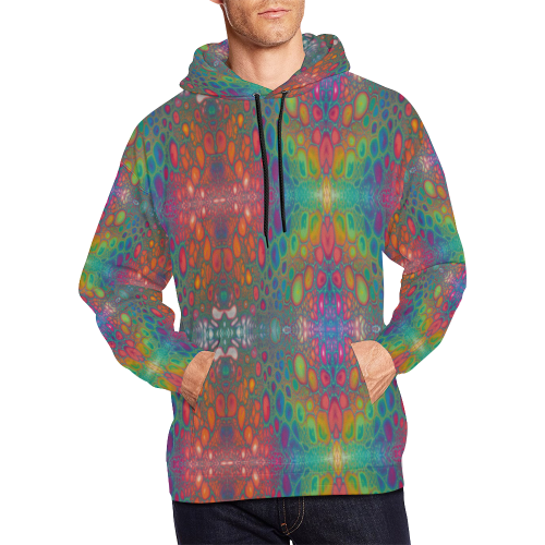 lisa All Over Print Hoodie for Men (USA Size) (Model H13)