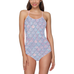 Mermaid Scales Strap Swimsuit ( Model S05)