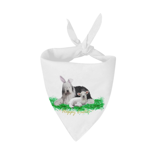 Easter Pet Dog Bandana/Large Size