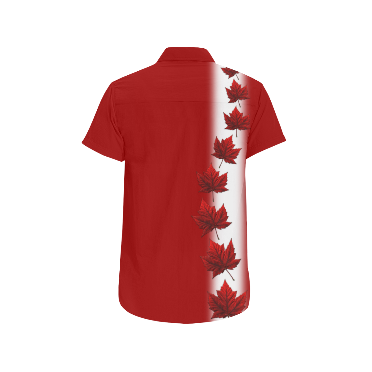 Canada Souvenir Shirts Men's All Over Print Short Sleeve Shirt (Model T53)