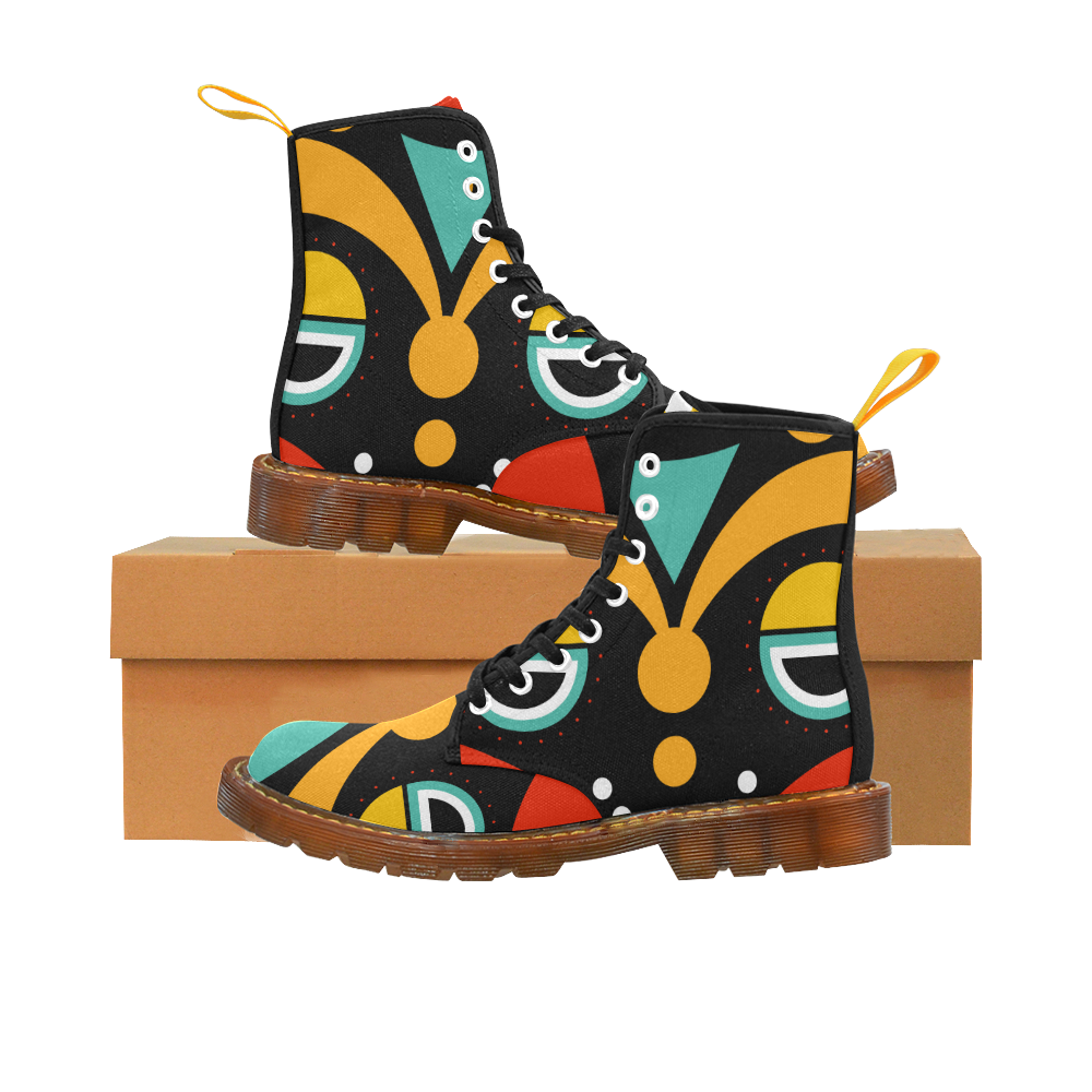 african traditional Martin Boots For Men Model 1203H