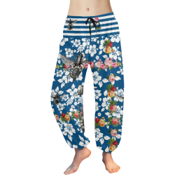 Rotary Bugs on the Canal Women's All Over Print Harem Pants (Model L18)