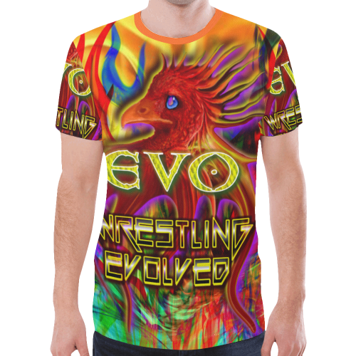 Anthony Barr - EVO Wrestling Evolved - By TheONE Savior @ ImpossABLE Endeavors New All Over Print T-shirt for Men (Model T45)